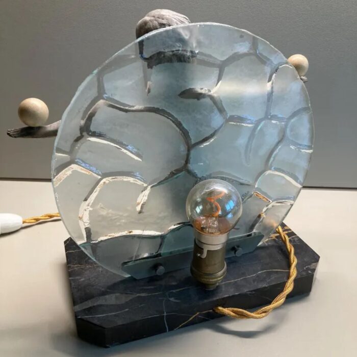 ART DECO LADY LAMP