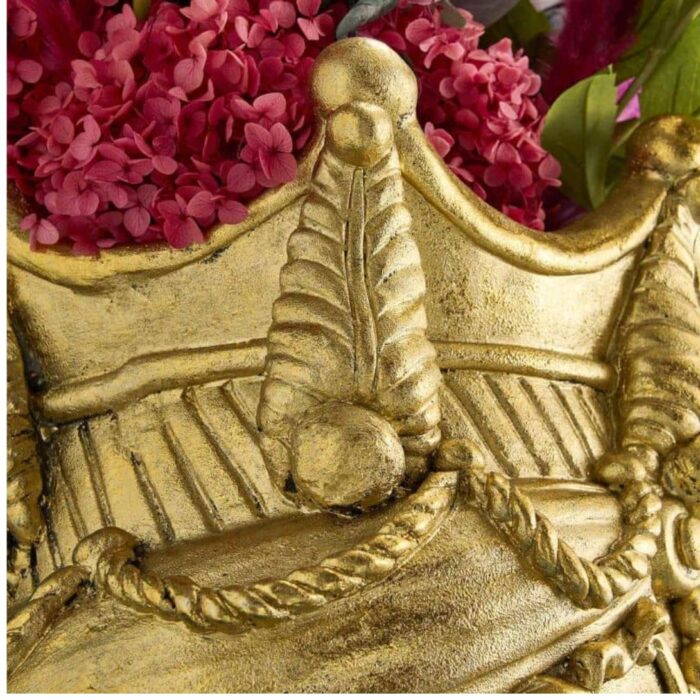 SICILIAN FLOWER POT AGOSTINA GOLD