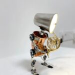 FRENCH HORN PLAYER LAMP