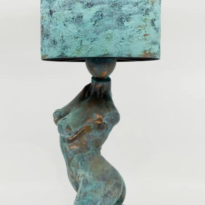 LIMITED EDITION VERDIGRIS BODY LAMP