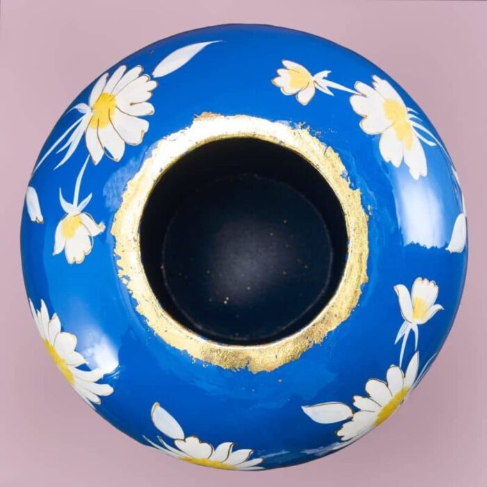 VASE MARGARITA L BLUE