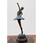 XL BALLET DANCER BRONZE SCULPTURE