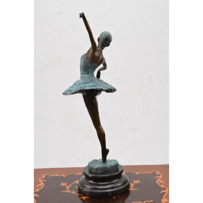 XL BALLET DANCER BRONZE SCULPTURE