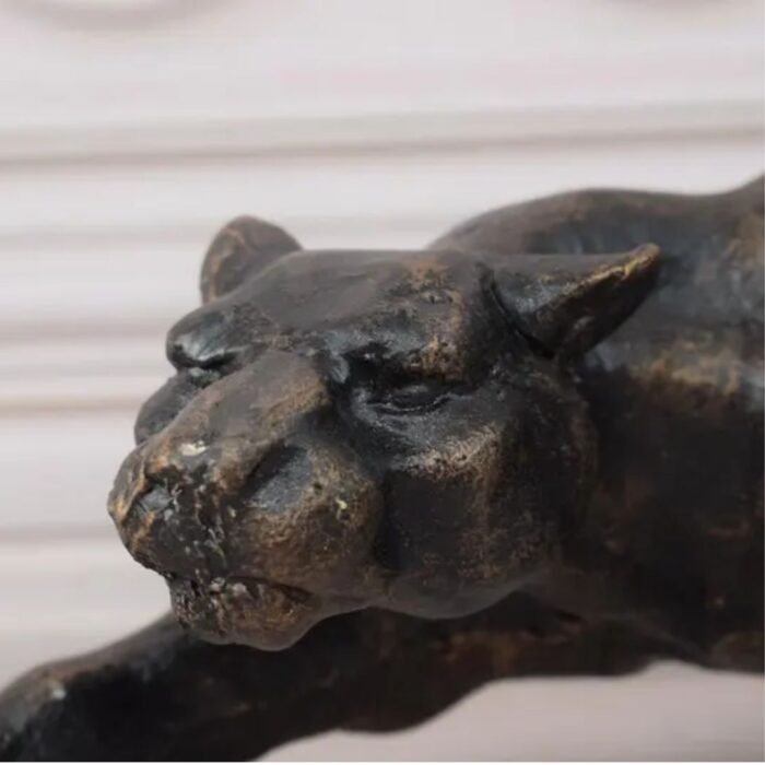 LARGE PANTHER SCULPTURE