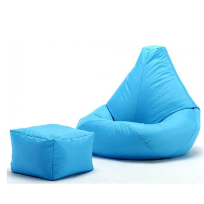 SET OF PARACHUTE BEAN BAG WITH STOOL
