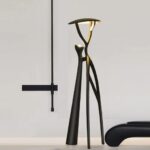63'' BLACK LED NOVELTY FLOOR LAMP