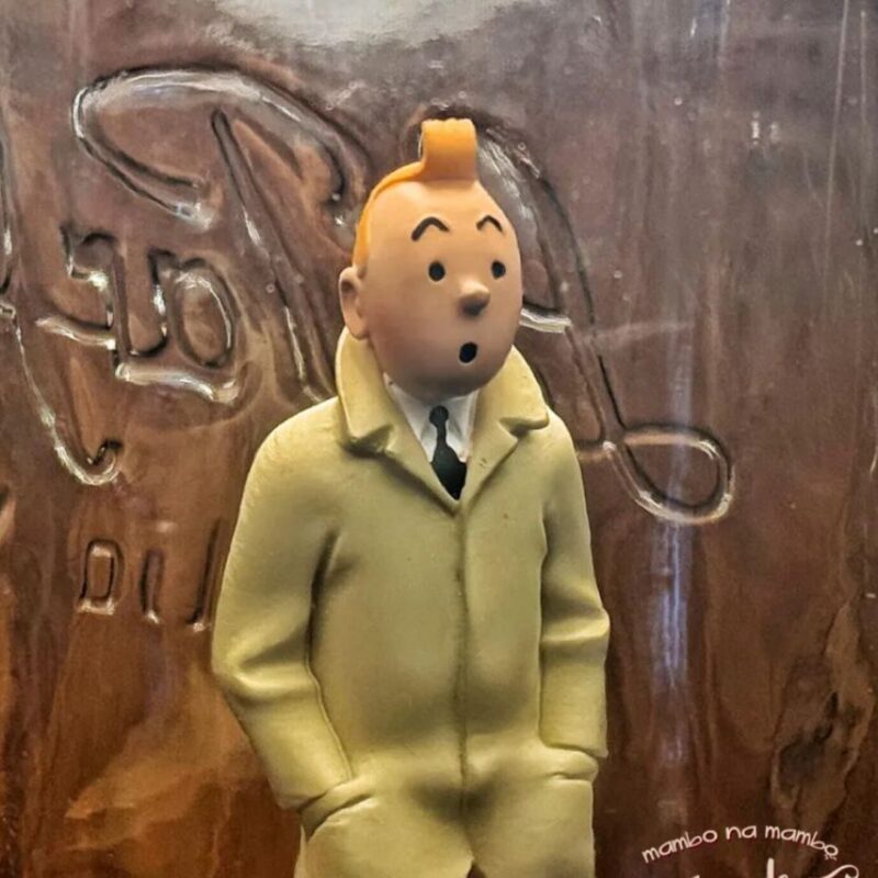 TINTIN WALKING LIGHT JAR HANDMADE FOR YOU