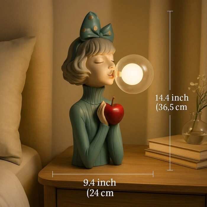 AMBIENT FAIRY GIRL FIGURINES TABLE LIGHT