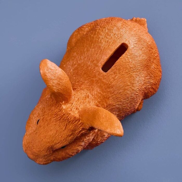 MONEY BOX BUNNY ORANGE