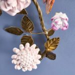 WALL CANDLEHOLDER PARROT HAND-PAINTED