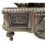 ANTIQUES ROADSHOW DALE TIFFANY BRONZE WINGED MERMAID ELECTRIC TABLE SIREN LAMP