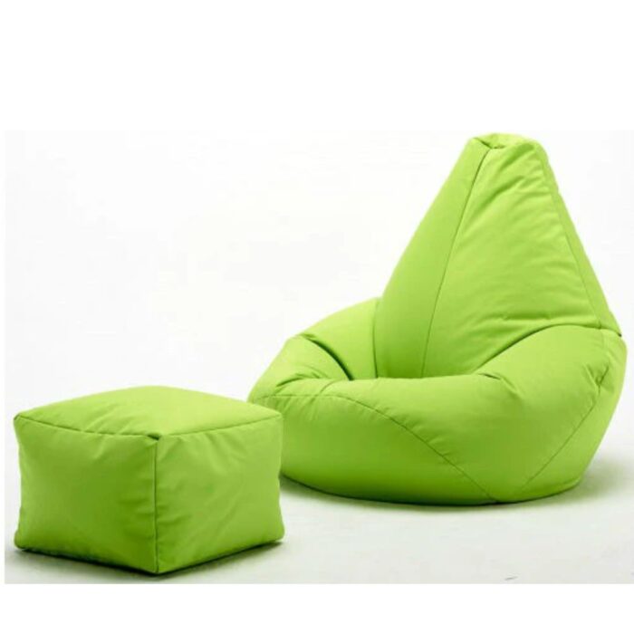 SET OF PARACHUTE BEAN BAG WITH STOOL