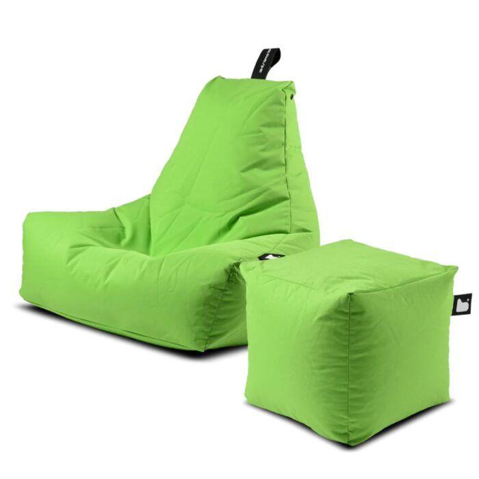 OSLO PASTEL OUTDOOR SOFA WITH STOOL