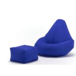 SET OF PARACHUTE BEAN BAG WITH STOOL
