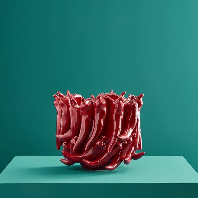 Vase Chilli S Red