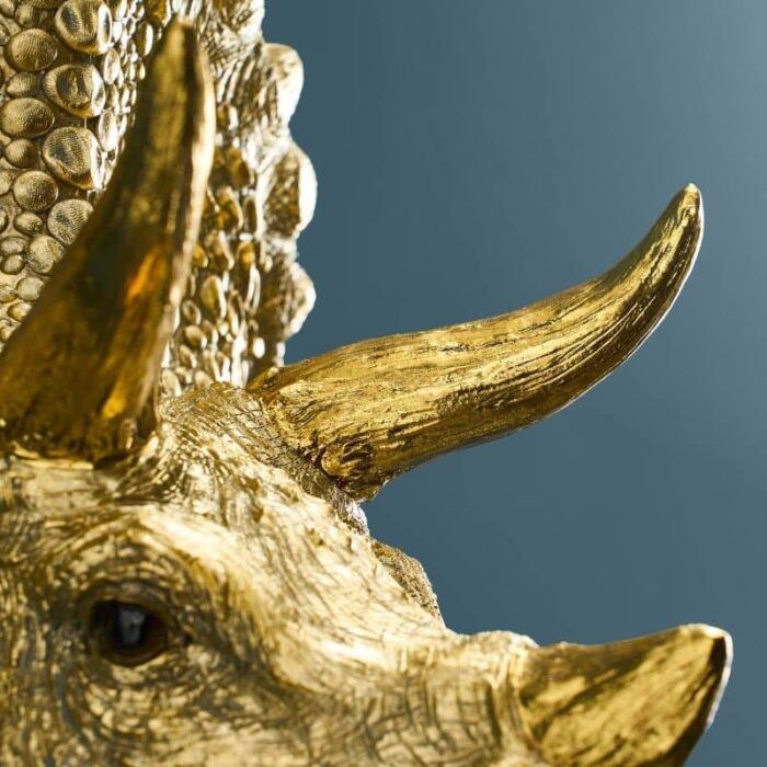 WALLLAMP DINOSAURS TRICERATOPS CERA GOLD