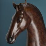 Floor Lamp Horse Amadeus Brown