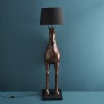 Floor Lamp Horse Amadeus Brown