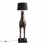 Floor Lamp Horse Amadeus Brown