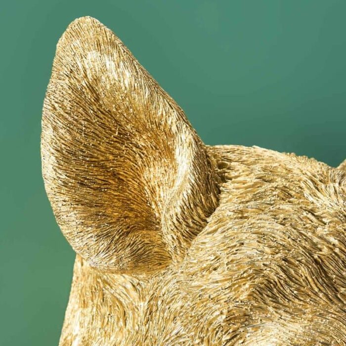 Wall Lamp Wild Boar / Pig Willy Gold
