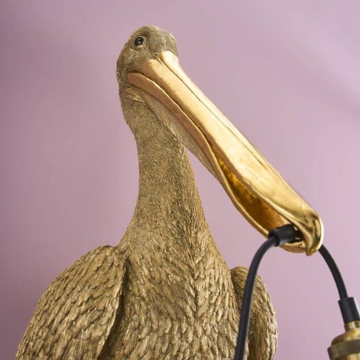 Wall Lamp Pelican Pelikanus Gold