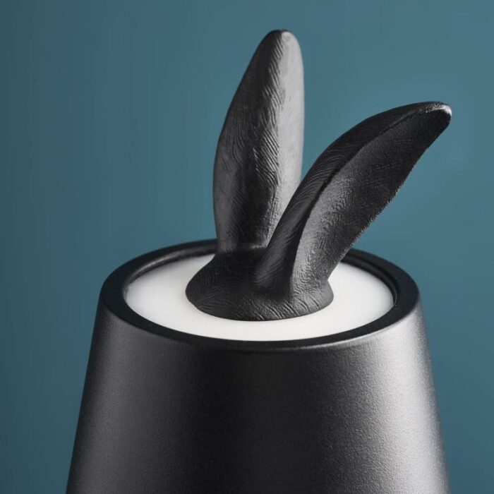 Table Lamp Rabbit Led Hiding Rabbit Matte Black