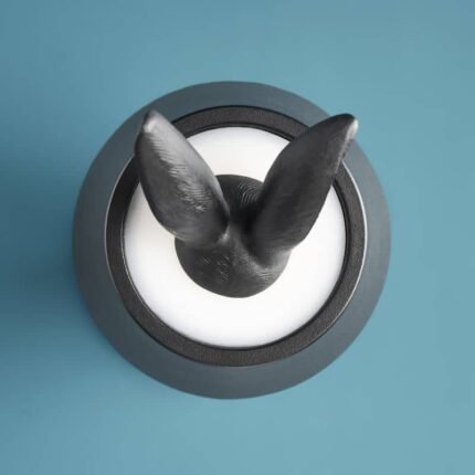 Table Lamp Rabbit Led Hiding Rabbit Matte Black