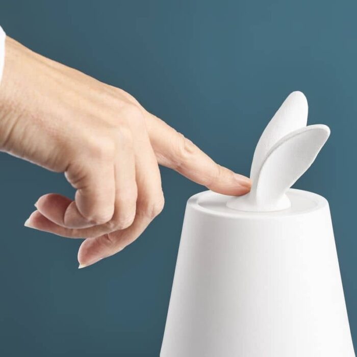 Table Lamp Rabbit Led Hiding Rabbit Matte White