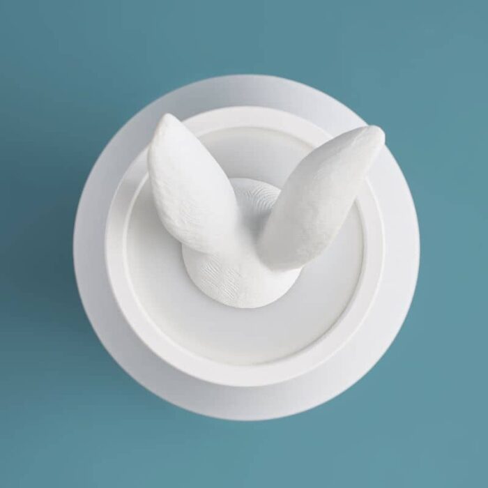Table Lamp Rabbit Led Hiding Rabbit Matte White