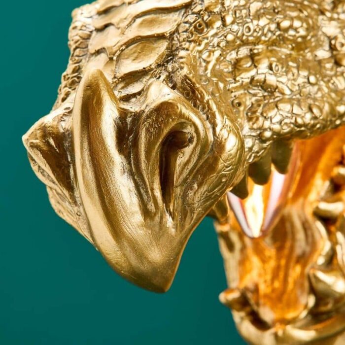 Wall Lamp Dragon Drake Gold