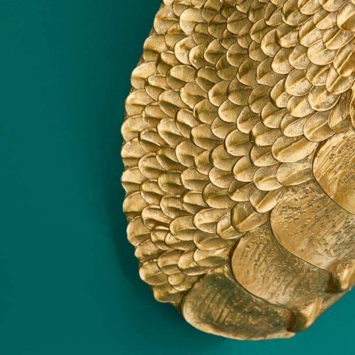 Wall Lamp Dragon Drake Gold