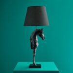 Table Lamp Horse Wendy Black