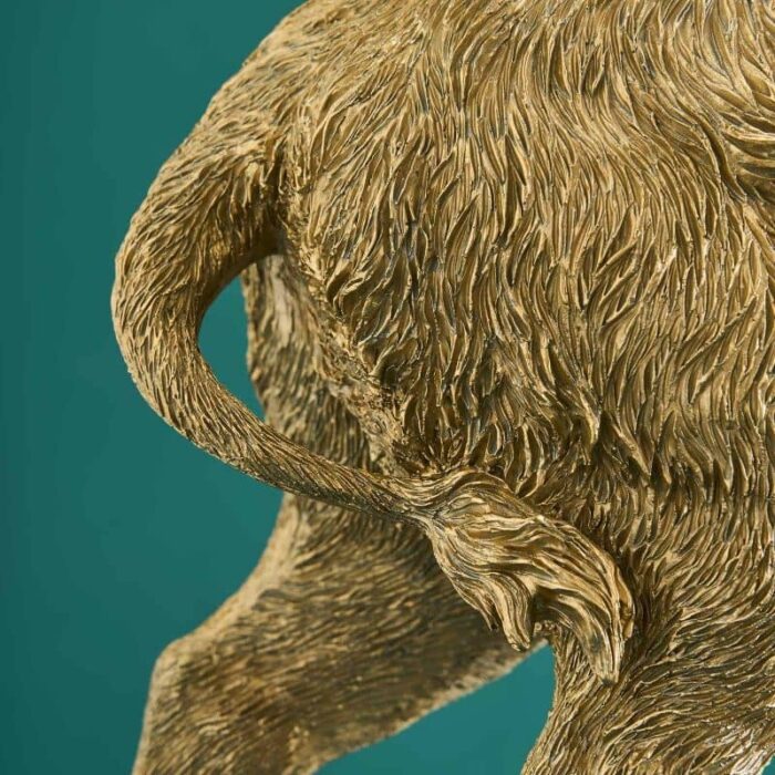 Table Lamp Wild Boar William Gold