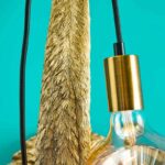 Flamingo Tiffany Wall Lamp Gold