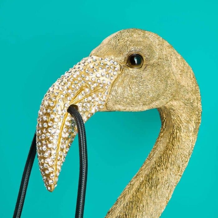 Wall Lamp Flamingo Tiffany Junior Gold