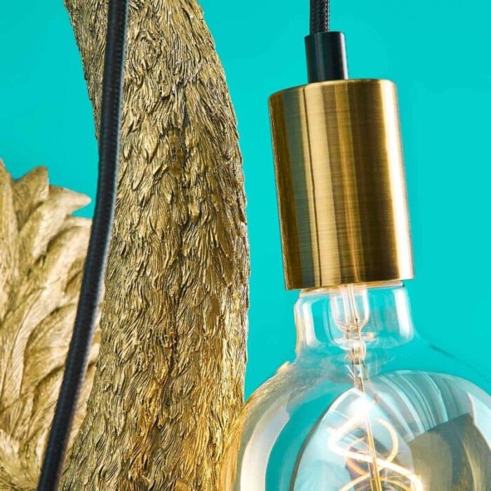 Wall Lamp Flamingo Tiffany Junior Gold