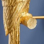 Wall Lamp Parrot Percy Left Gold-Turquoise