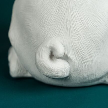 Table Lamp Dog Francis White