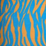 Armchair Zebra Blue