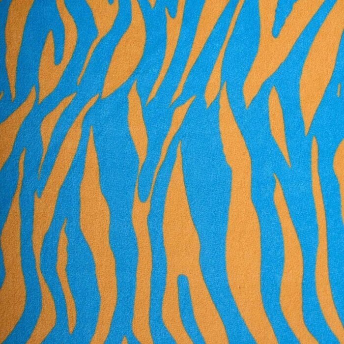 Armchair Zebra Blue