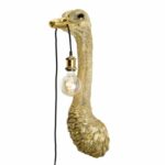 Wall Lamp Ostrich Franz Josef Gold