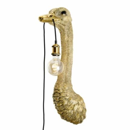 Wall Lamp Ostrich Franz Josef Gold