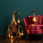 Table Lamp Duck Son of A Duck Gold