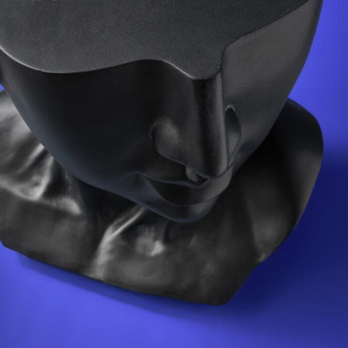 Side Table Male Bust David Black