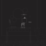 Table Lamp Giraffe Lucie Gold-Black