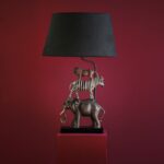 Table Lamp Lion-Zebra-Elephant Safari