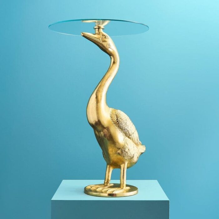 Side Table Duck / Goose Gina Gold