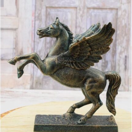 CAST IRON PEGASUS STATUE