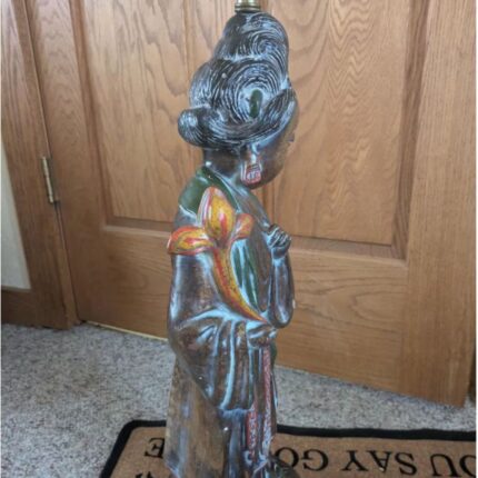 RARE FREDERICK COOPER ASIAN STYLE LAMP