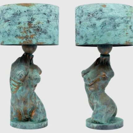 LIMITED EDITION VERDIGRIS BODY LAMP